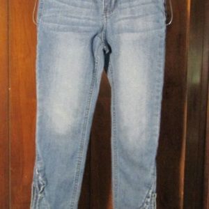 Girls blue jeans
